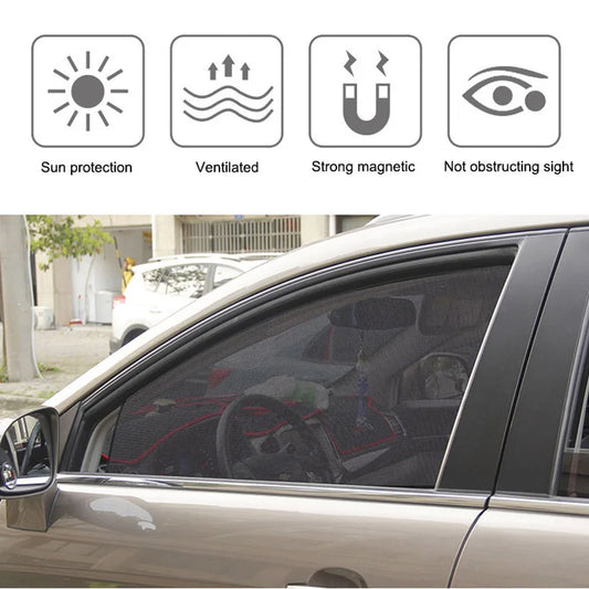 Parasol Magnético de Malla para Ventana de Auto