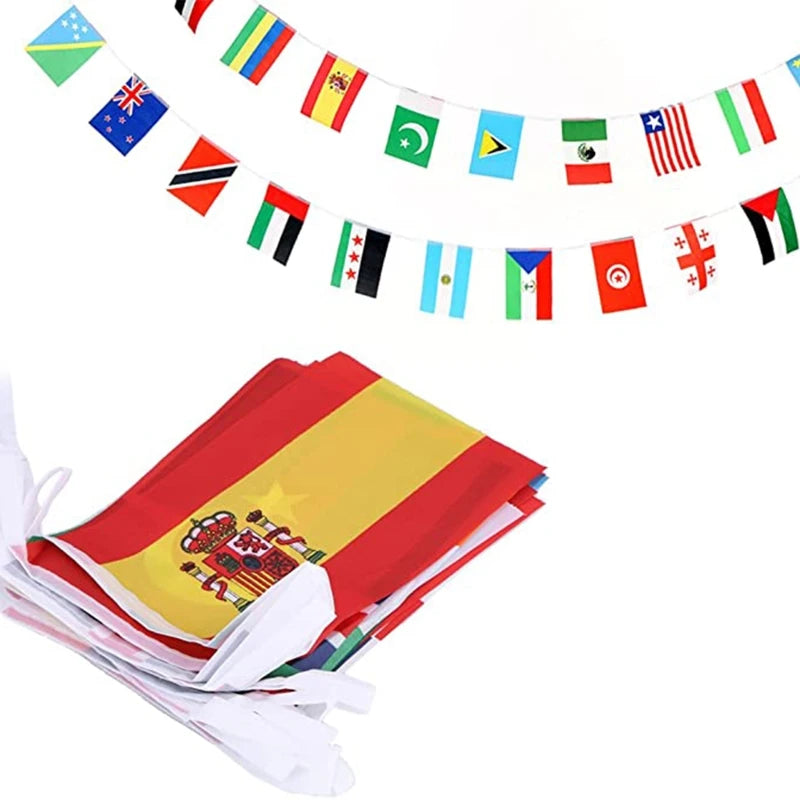 Guirnalda de Banderas del Mundo