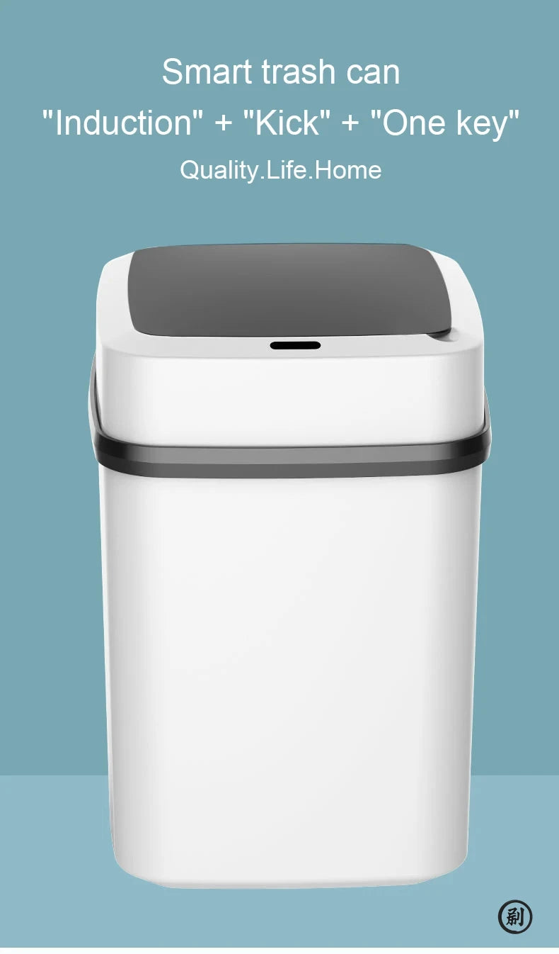 Bote de Basura Inteligente 13L con Sensor Automático