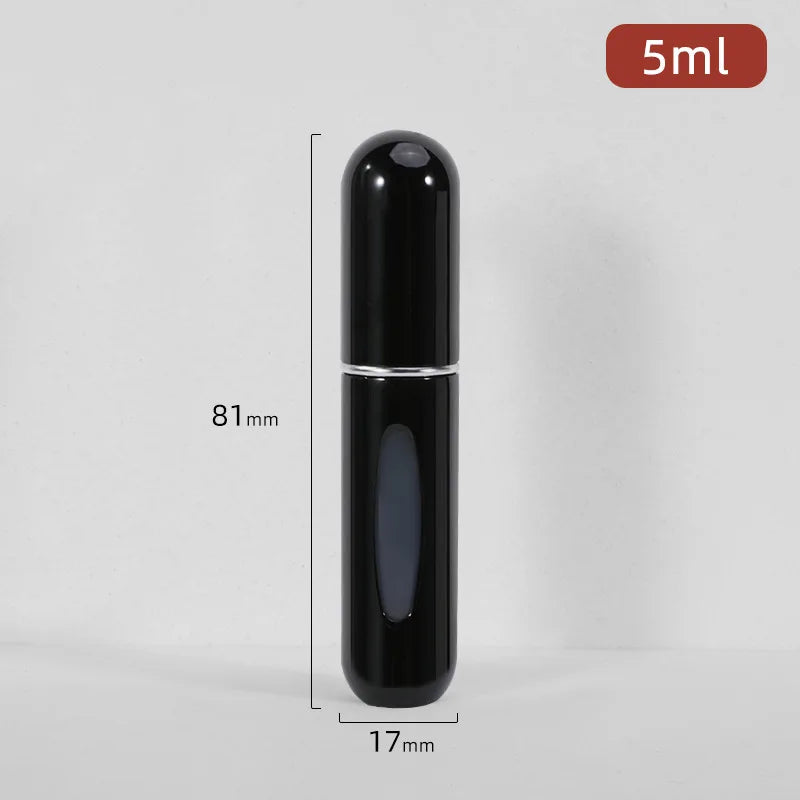 Botella Mini Spray Recargable – Ideal para Perfume o Líquidos de Viaje, Compacto y Portátil