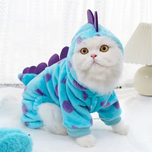 Disfraz de Dinosaurio para Perros y Gatos