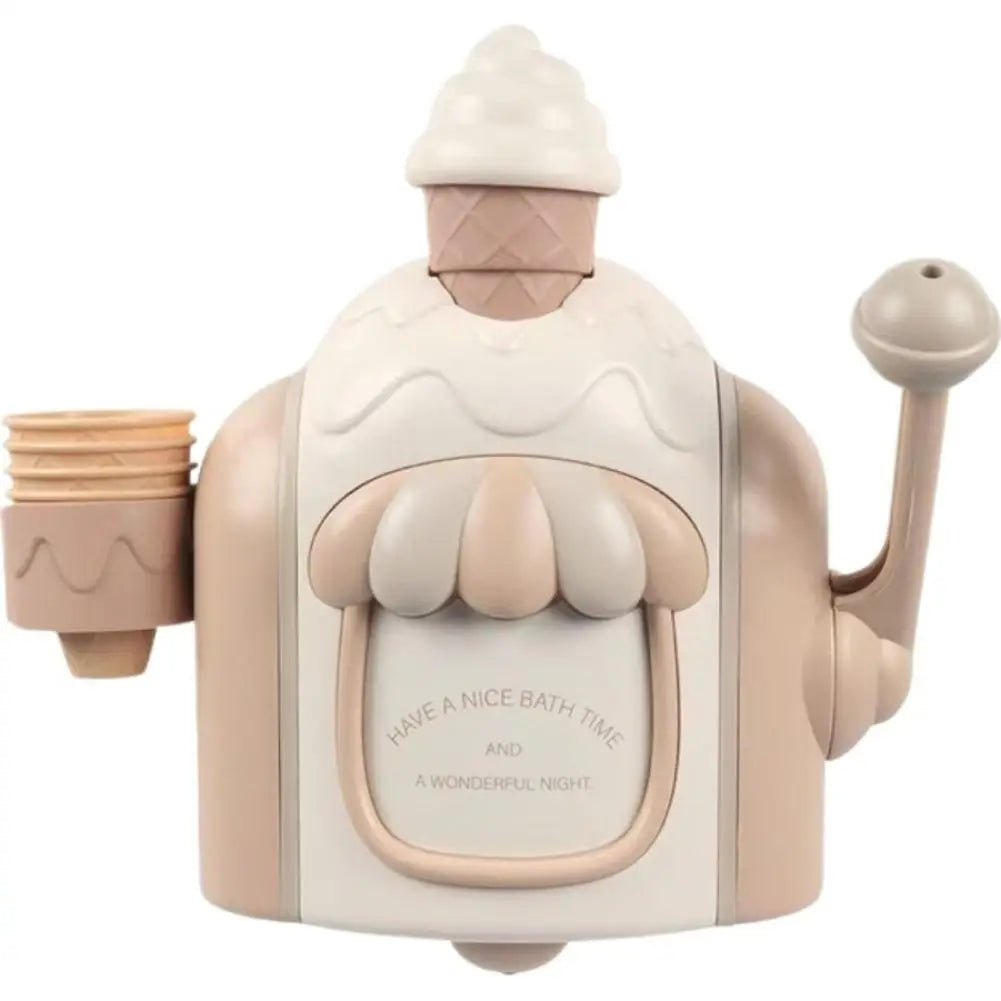 Máquina de Espuma para Baño Infantil | Juguete de Helado para Bañera