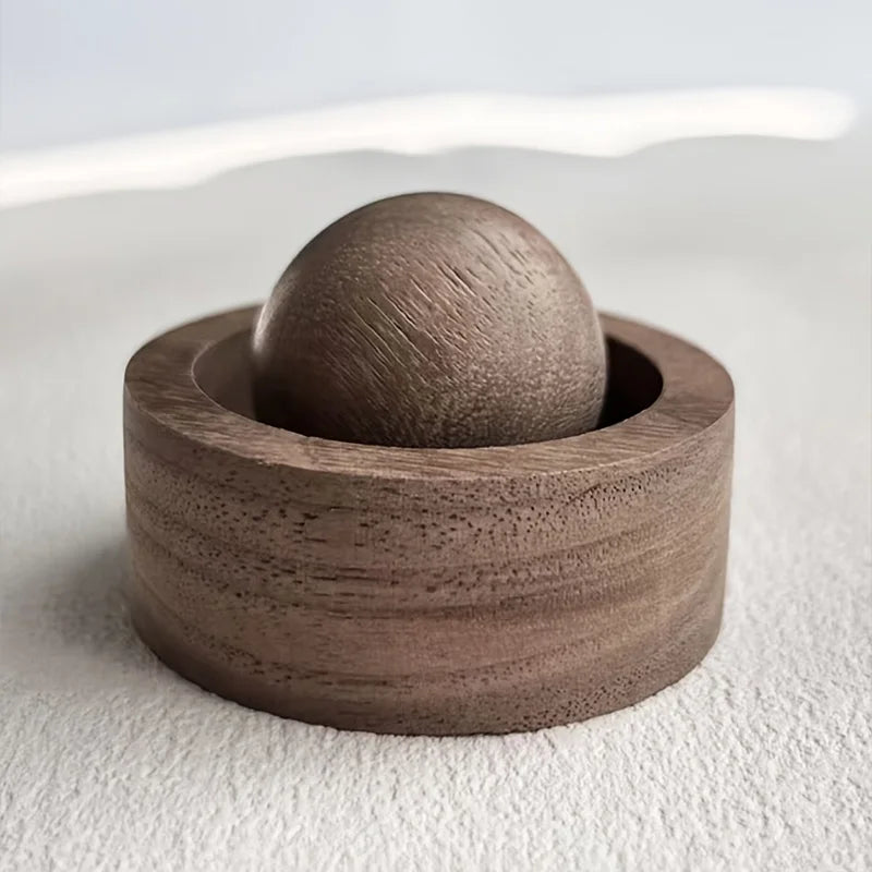 Difusor de Aroma de Madera para Aceites Esenciales – Mini Difusor Natural para Coche y Hogar