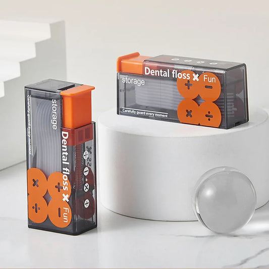 Dispensador Automático de Hilo Dental - Caja de Almacenamiento Pop-Up