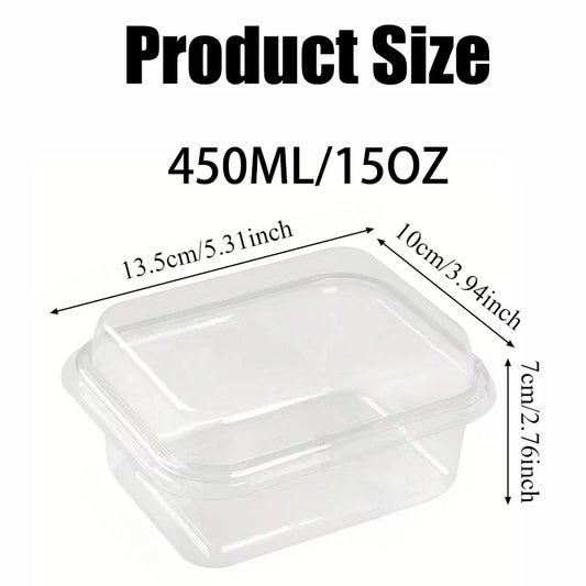 Transparent Cake Box Rectangle Dessert Cake Box Disposable Party Wedding Christmas Mousse Tiramisu Packaging