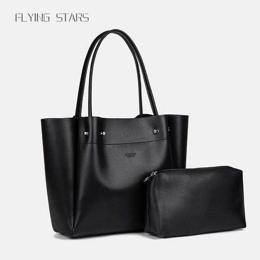 Bolsa de Hombro Mujer Estilo Casual – Tote Amplia con Zipper