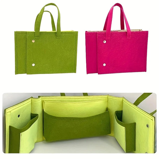 Bolso de Viaje Tipo Handbag Plegable - Material Resistente 29cm
