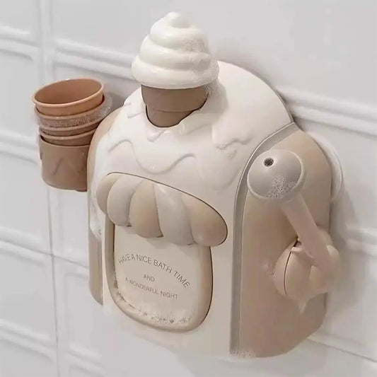 Máquina de Espuma para Baño Infantil | Juguete de Helado para Bañera