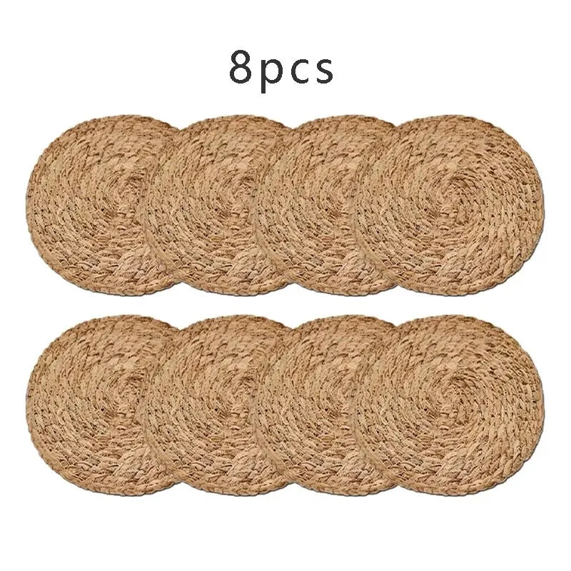 Set de Manteles Individuales Tejidos – Estilo Natural