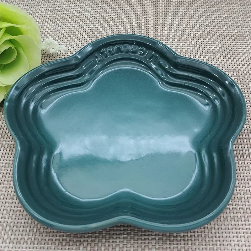 Plato de Cerámica para Mascotas (Antideslizante y Fácil de Limpiar)
