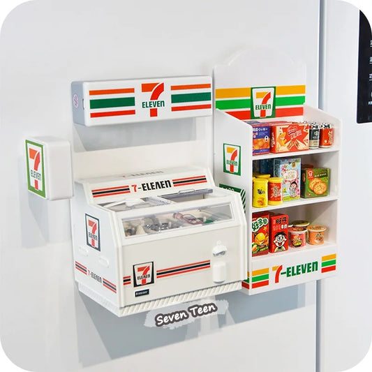 Imán para Refrigerador Tienda Japonesa - Decoración Creativa Miniatura