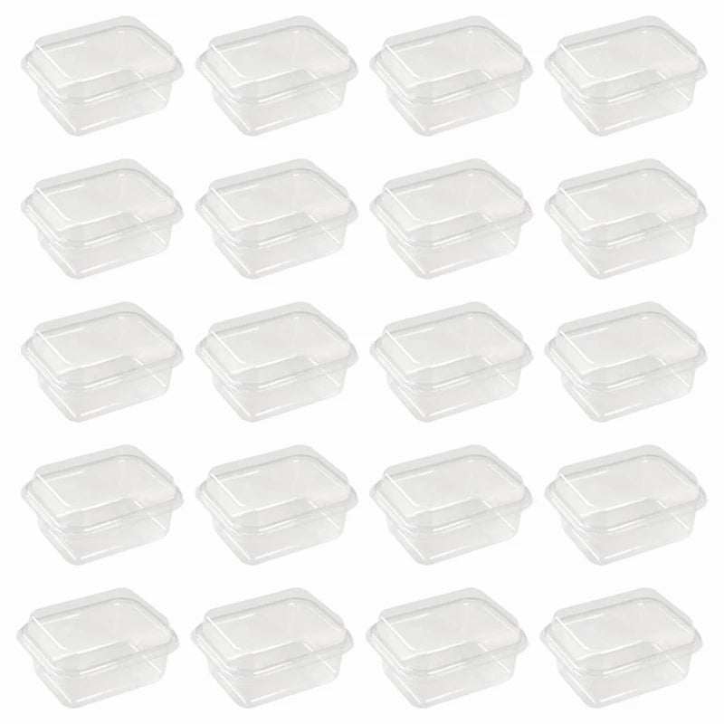 Transparent Cake Box Rectangle Dessert Cake Box Disposable Party Wedding Christmas Mousse Tiramisu Packaging