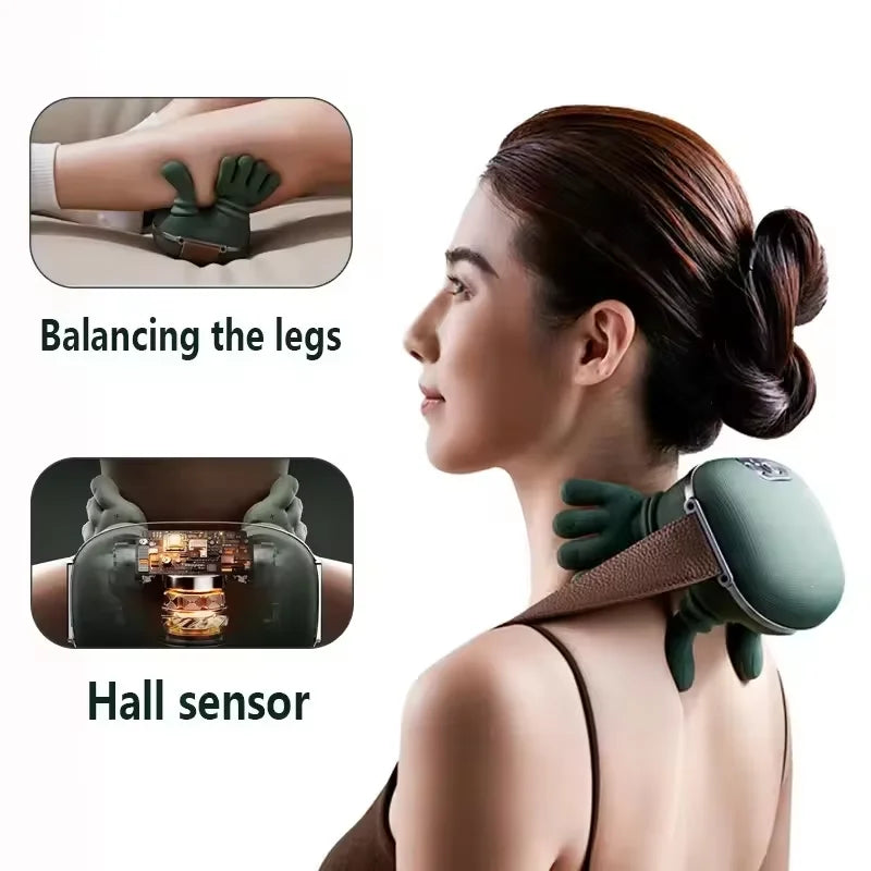 Masajeador Cervical y de Hombros 4D Portátil