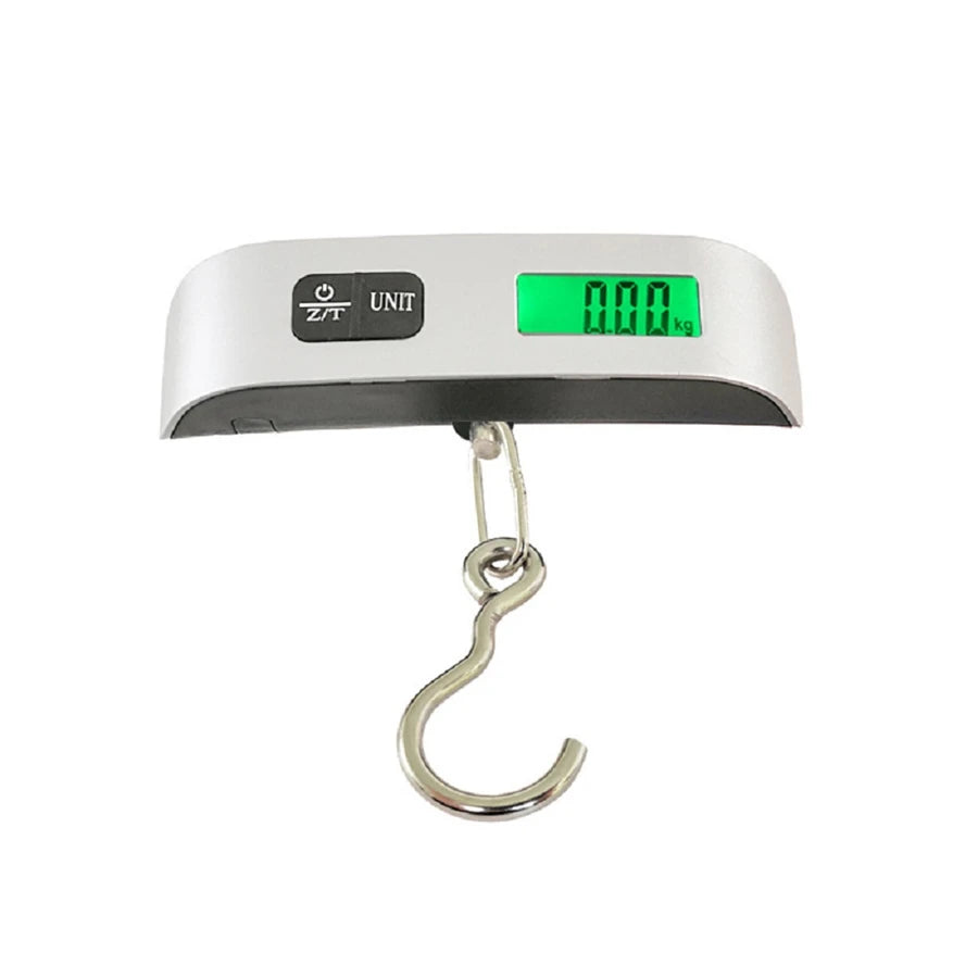 Báscula Digital Portátil para Equipaje con Pantalla LCD