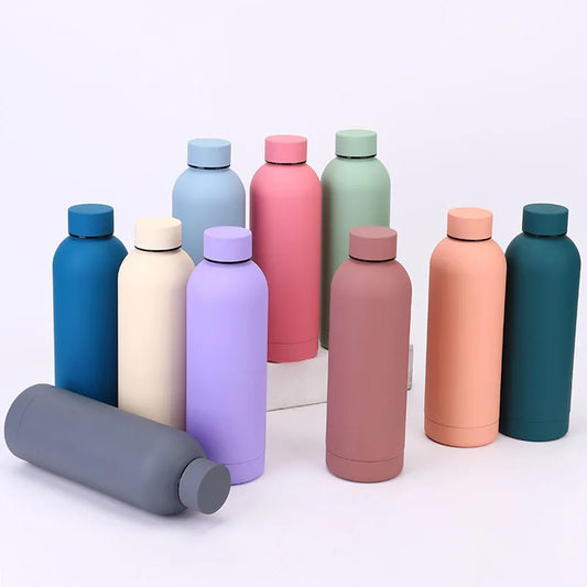 Termo de Acero Inoxidable Estilo Americano 500ml - Botella Térmica