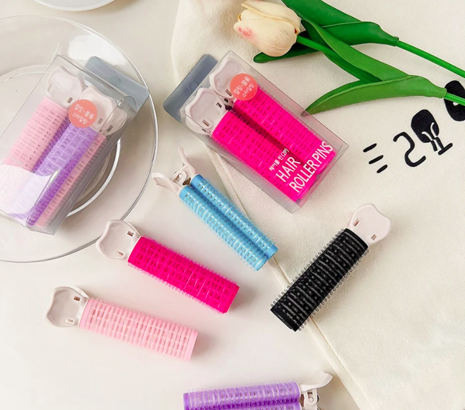 Pinza para flequillo con efecto de volumen y rizado – Elevación de raíz sin calor para mujer. Herramienta de peinado natural para el cuidado del cabello