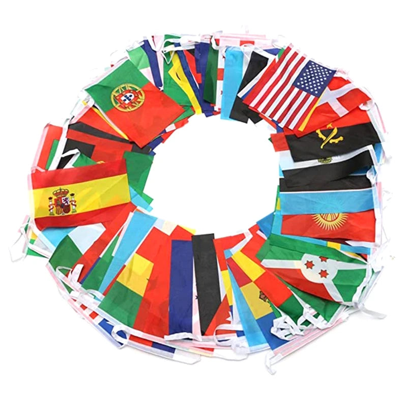 Guirnalda de Banderas del Mundo