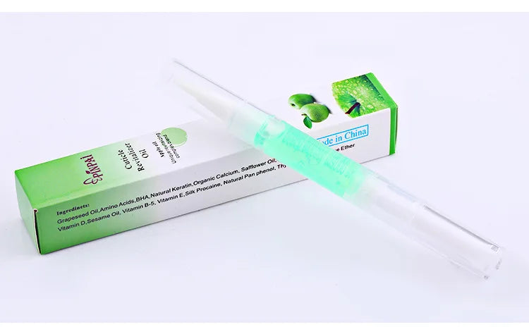 Aceite para Cutículas con Aplicador Tipo Pluma – Cuidado Profesional, Tratamiento Nutritivo para Uñas