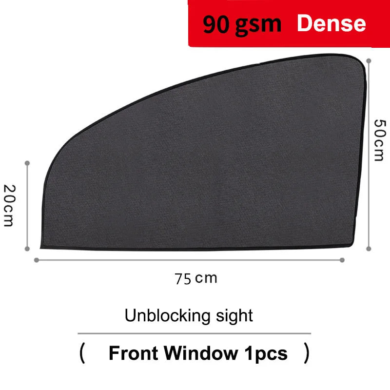 Parasol Magnético de Malla para Ventana de Auto