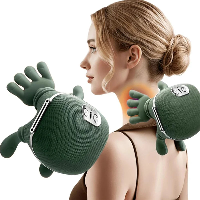 Masajeador Cervical y de Hombros 4D Portátil