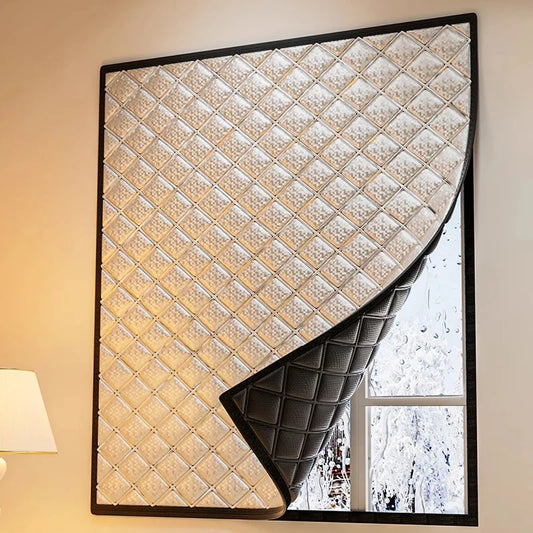 Cortina Aislante Térmica y Acústica para Ventana Impermeable