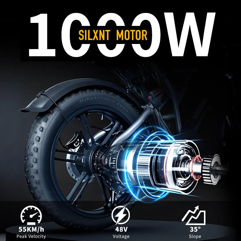 Bicicleta Eléctrica Todo Terreno 1000W