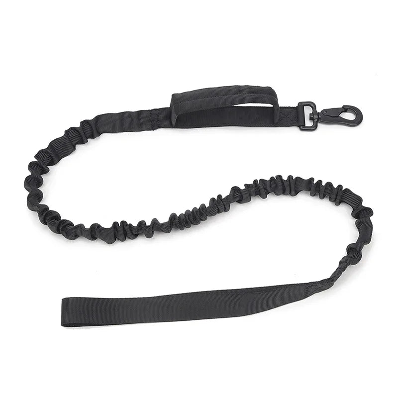 Collar Táctico Ajustable para Perros con Hebilla Metálica