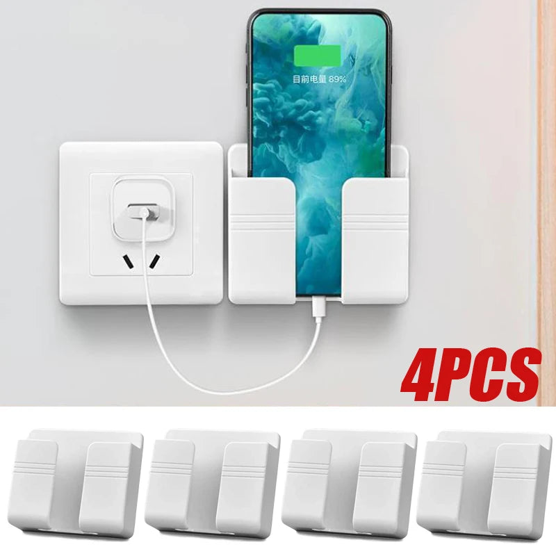 Soporte de Carga para Celular de Pared - Estante Adhesivo para Smartphone
