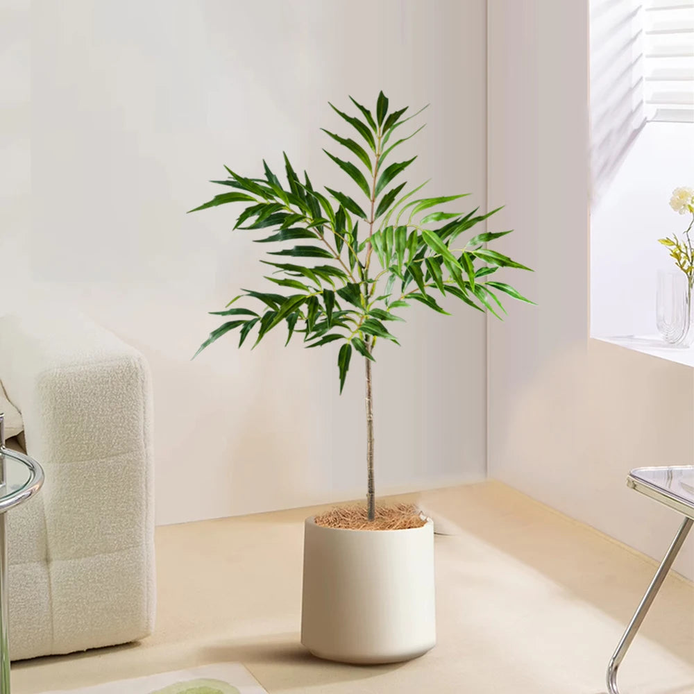 Planta Artificial Decorativa Tipo Palma Realista para Interior (78 cm - 140 cm)