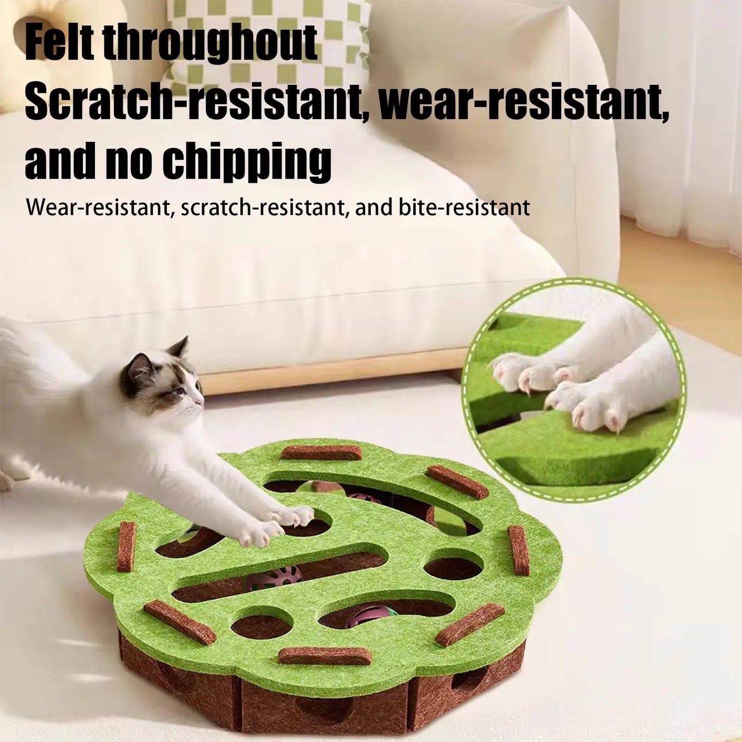 Juguete Interactivo de Laberinto para Gatos