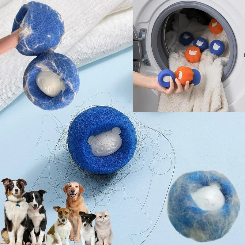 Set de 10 Bolas Quita Pelusas Manuales - Accesorios para Lavado y Limpieza