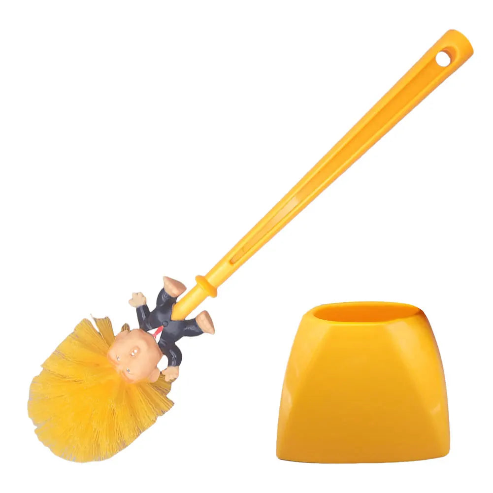 Cepillo para Inodoro Divertido con Soporte - Decorativa y Funcional