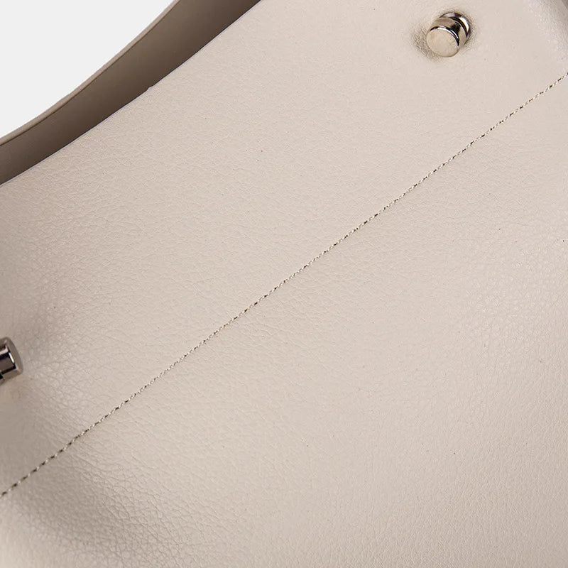 Bolsa de Hombro Mujer Estilo Casual – Tote Amplia con Zipper