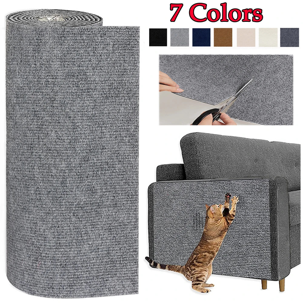Protector Adhesivo Antirrayones para Sofá (Rascador para Gatos)