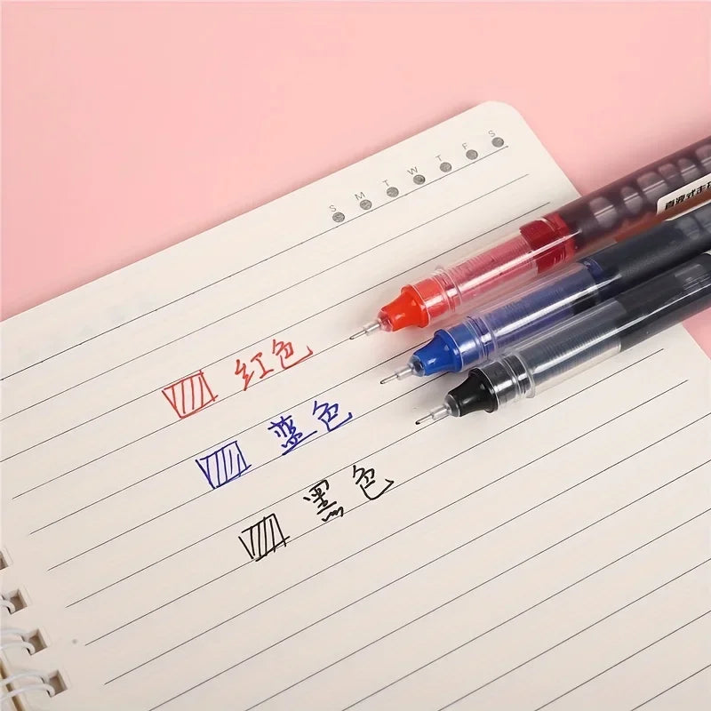 Set de 10 Bolígrafos de Gel 0.5 mm | Plumas de Escritura Suave para Escuela y Oficina