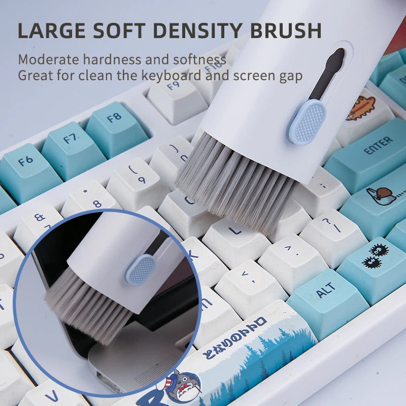 Kit de Limpieza 7 en 1 para Teclado, Audífonos y Dispositivos Electrónicos
