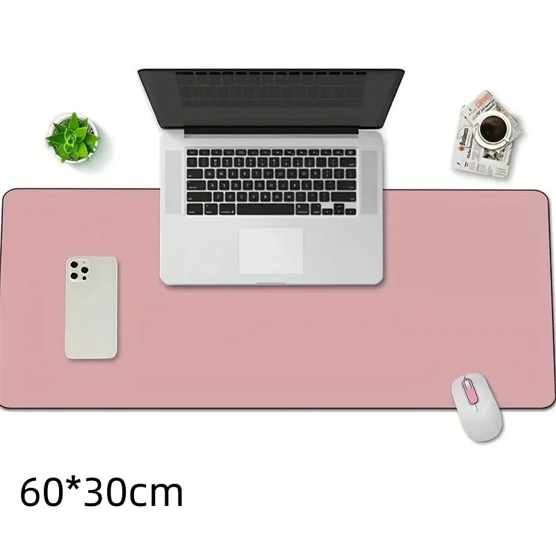Protector de Escritorio para Laptop y mouse 60x30 cm – Tapete Impermeable Antideslizante