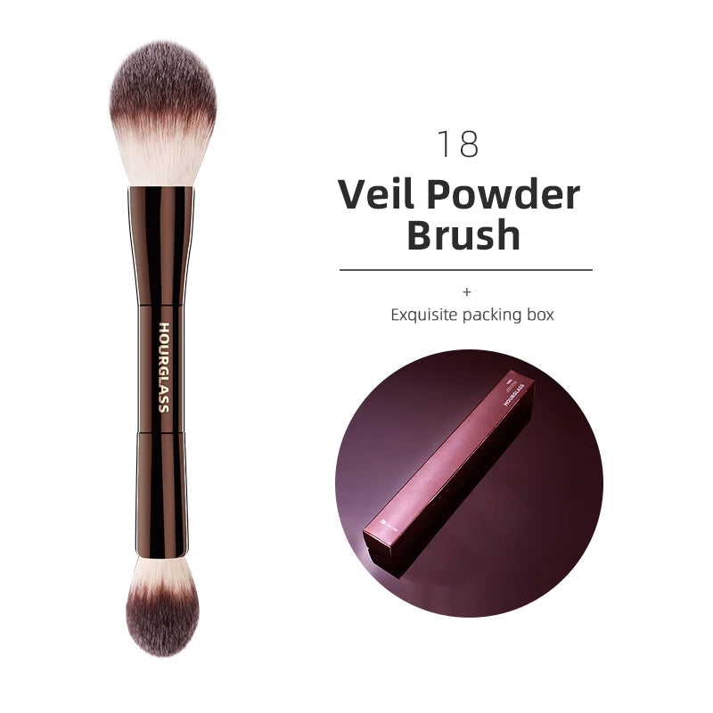 Brochas para Base, Polvo, Rubor y Sombras – Set Premium, Rostro y ojos