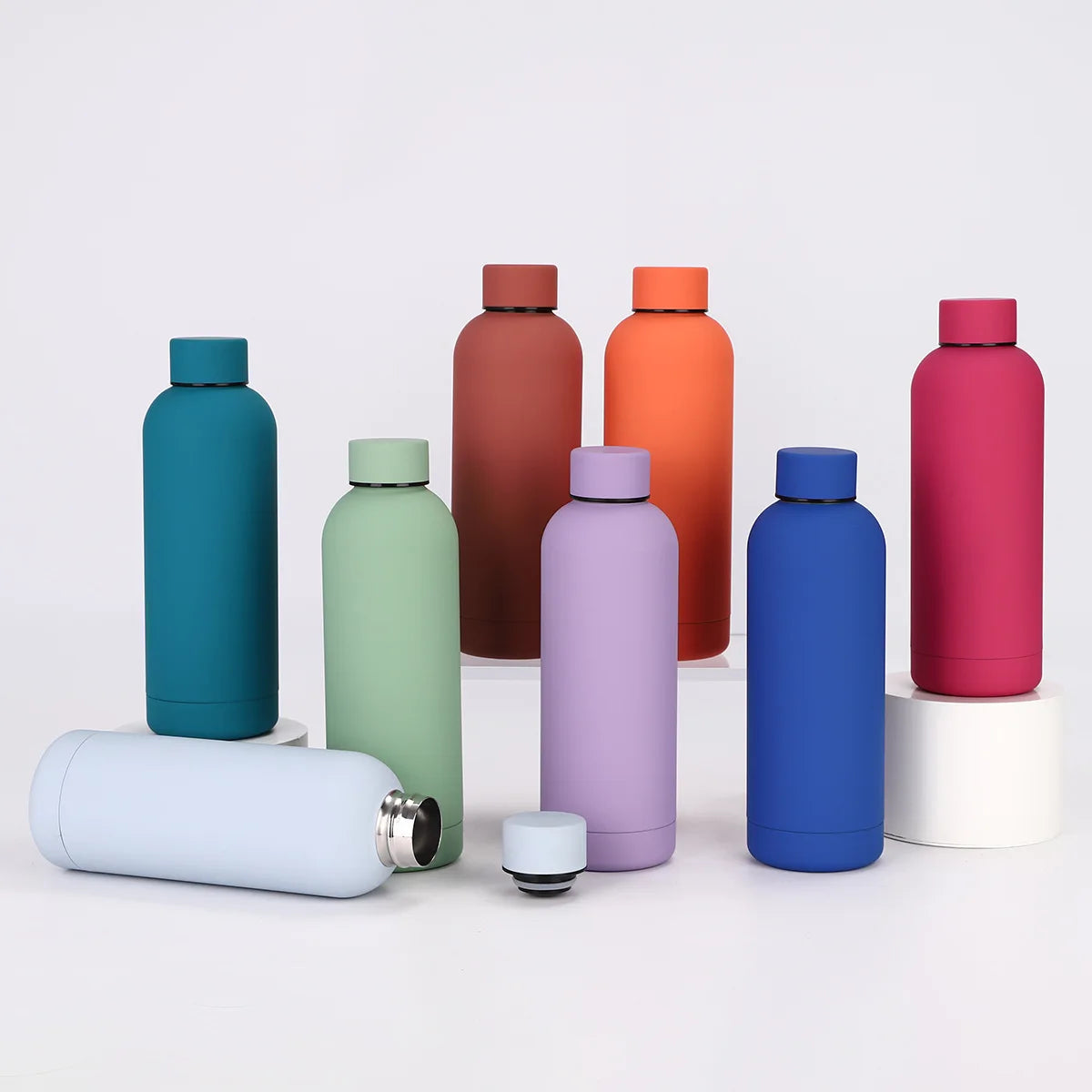 Termo de Acero Inoxidable Estilo Americano 500ml - Botella Térmica
