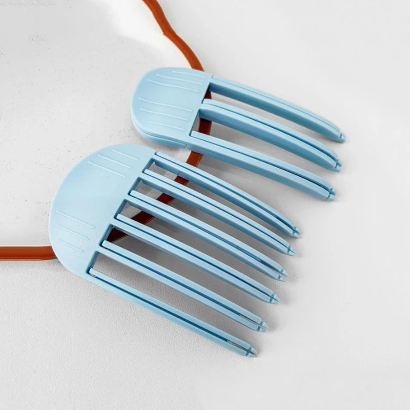 Pinza para flequillo con efecto de volumen y rizado – Elevación de raíz sin calor para mujer. Herramienta de peinado natural para el cuidado del cabello