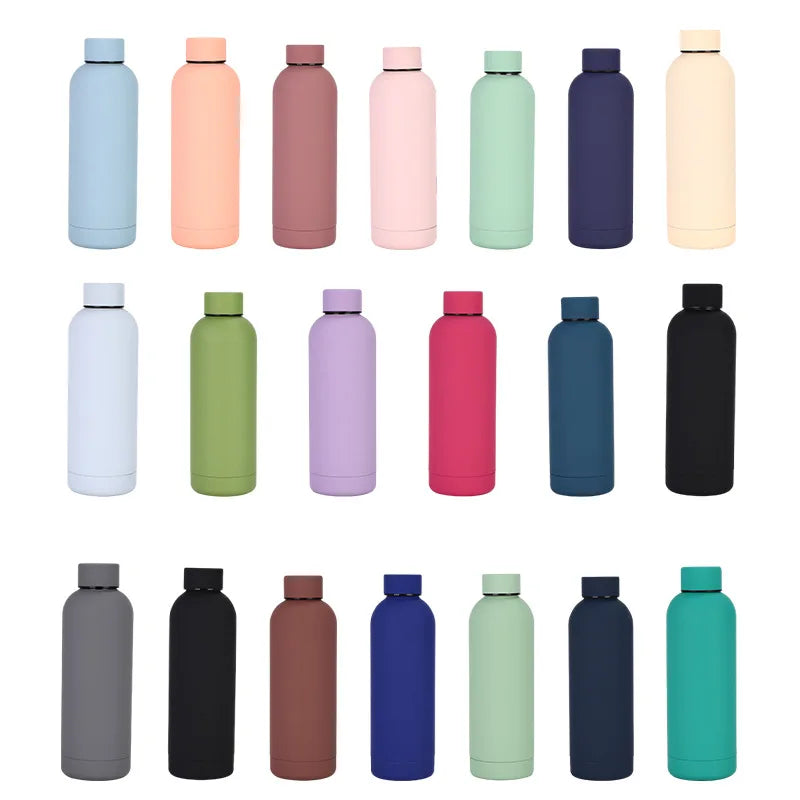 Termo de Acero Inoxidable Estilo Americano 500ml - Botella Térmica