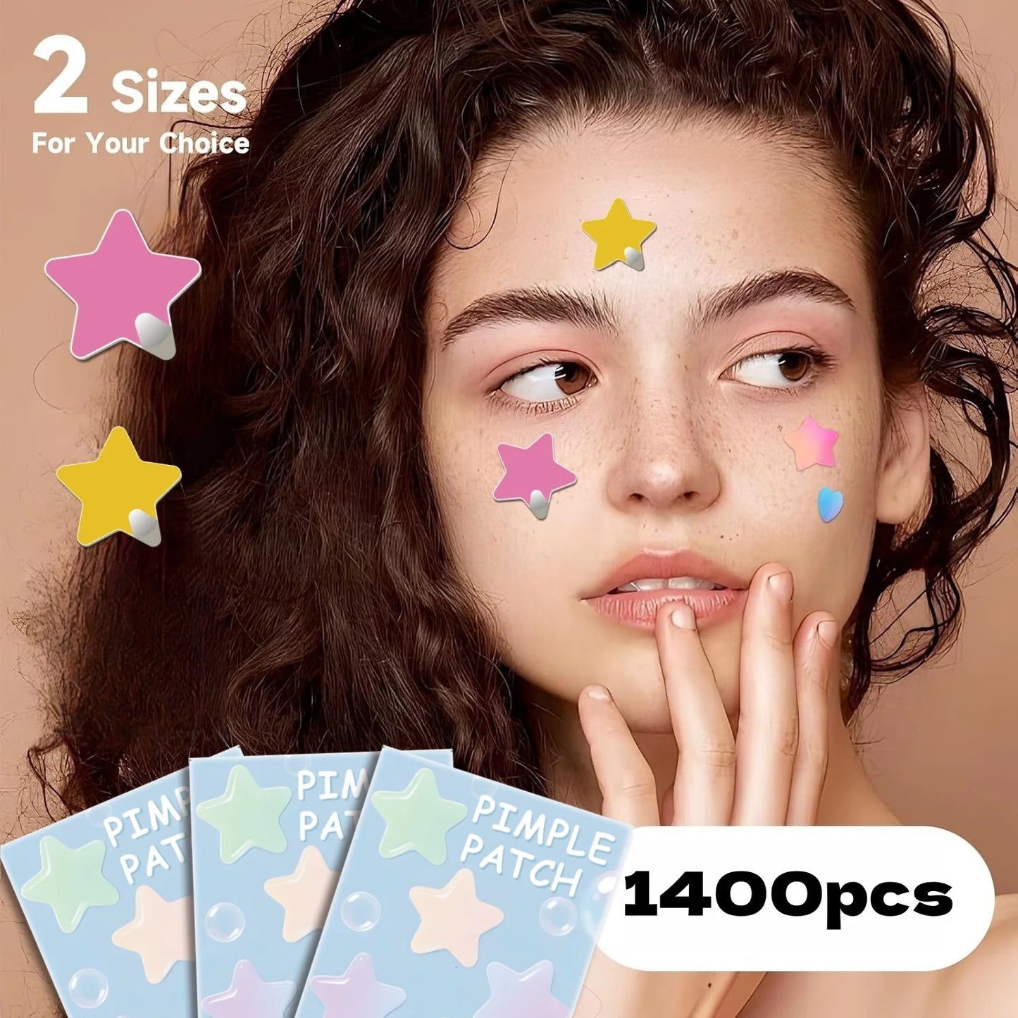 Uso diario facil, Parches para Espinillas Hidrocoloide 28pcs | Acne Patch Facial Impermeable y Transpirable