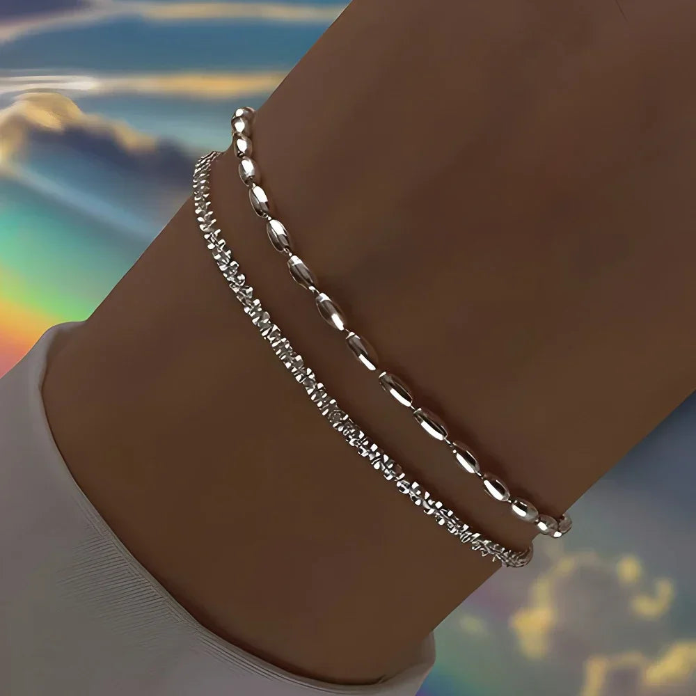 Pulsera Fina con Destellos – Accesorio de Noche, Look Glam