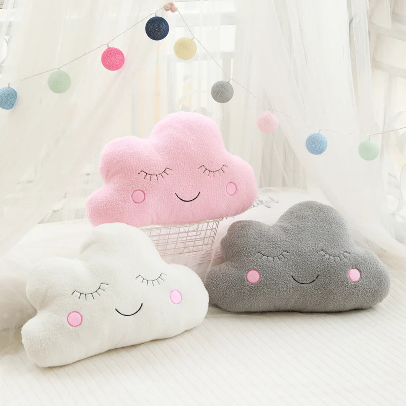 Peluche Nube Luna y Estrella – Cojín Decorativo Infantil