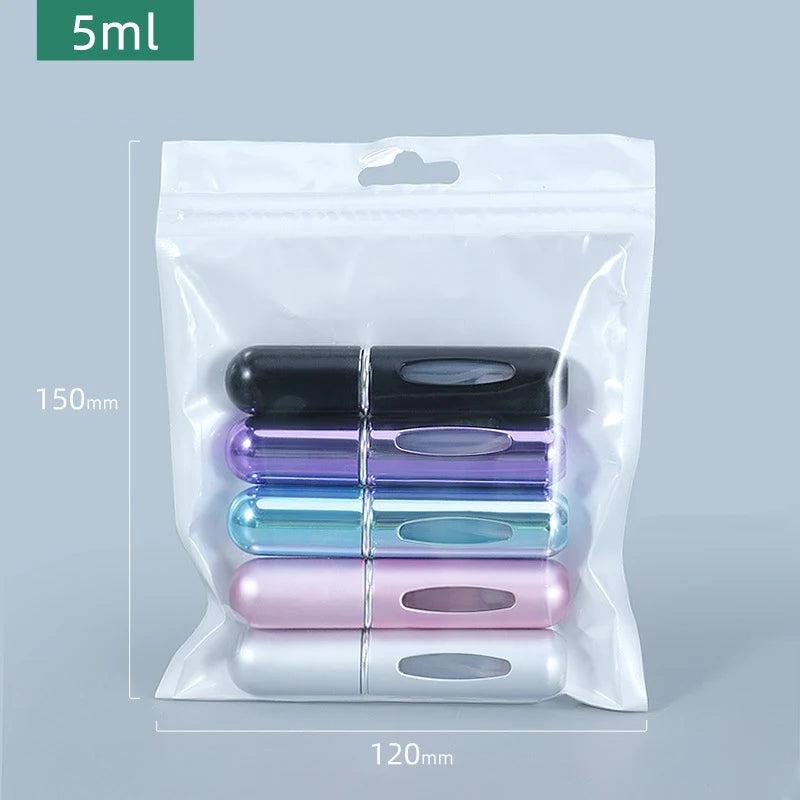 Botella Mini Spray Recargable – Ideal para Perfume o Líquidos de Viaje, Compacto y Portátil