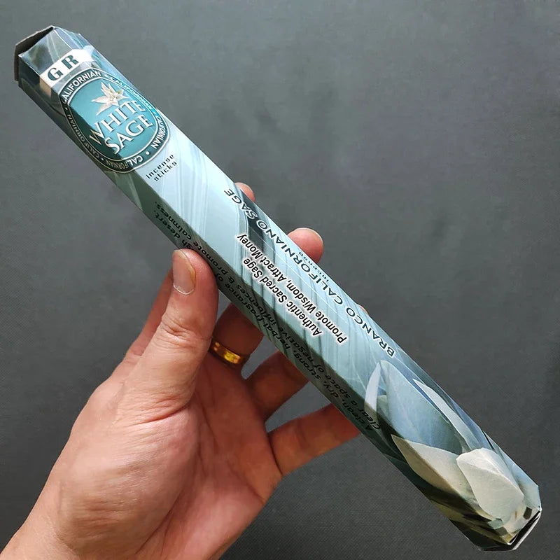 Incienso Aromático Natural – Caja con 20 Varitas para Meditación y Aromaterapia