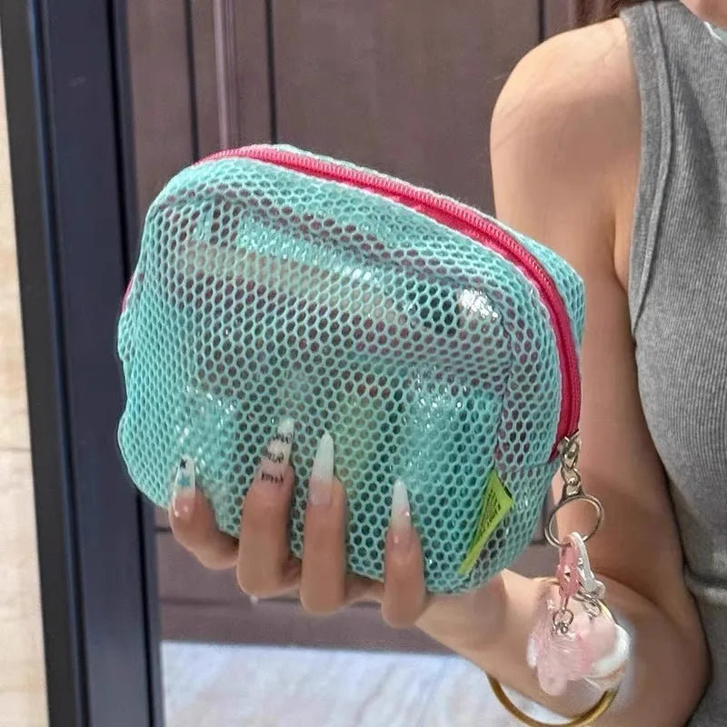 Neceser de Malla Doble Capa - Bolsa de Almacenamiento Ultra Ligera