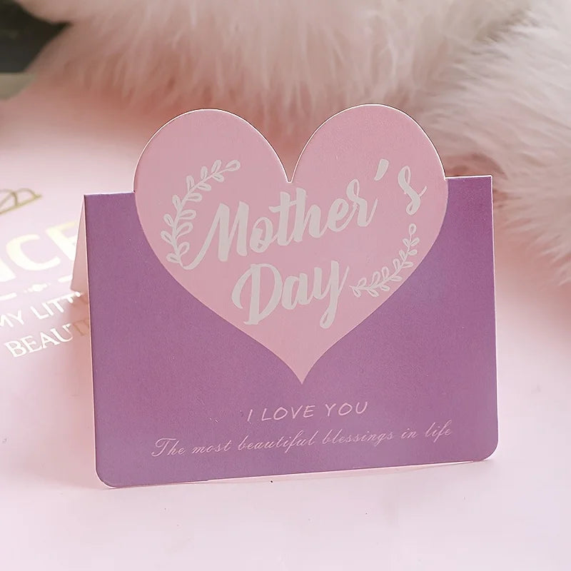 Tarjetas de Mensaje para Regalos - Pack de 10 Corazones para Escribir