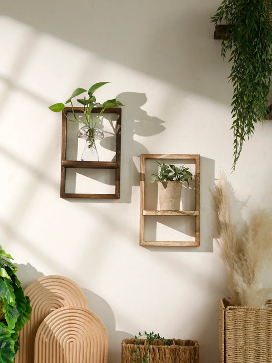 Repisas Flotantes de Madera Decorativas para Pared