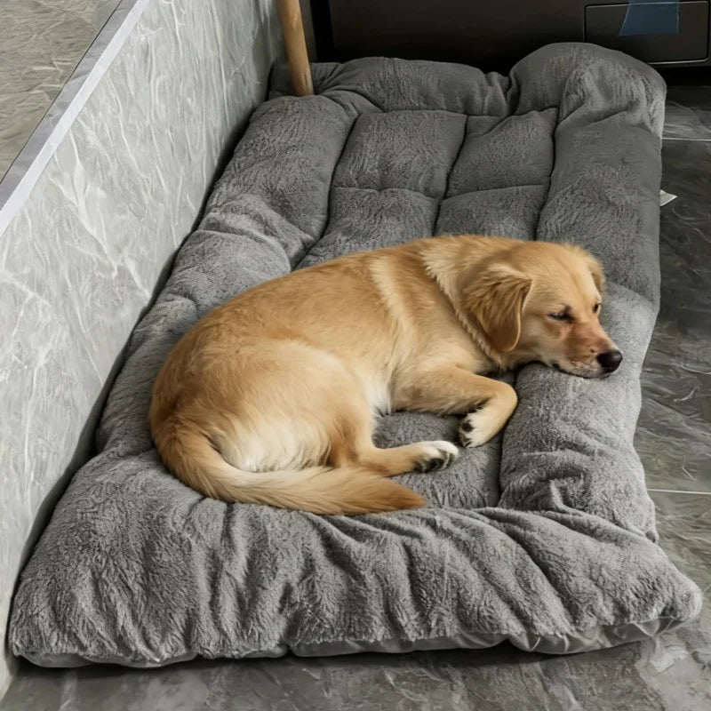 Cama Extra Grande y Suave para Perros – Colchoneta Acolchada para Mascotas